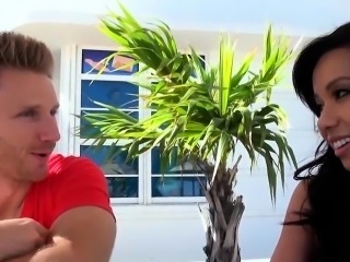 That milf indeed likes when sex happens in perverted style