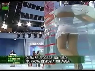 Thais Macedo exibe o rabã_o pra gente na Prova do Tubo