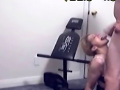 Crazy mature blonde gets her ass fucked on webcam