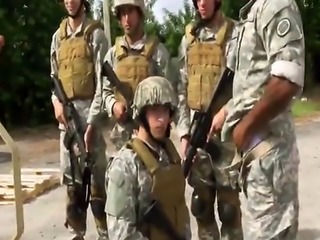 Military troop fucks black sergeant