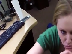 Cocksucking pawnee babe filmed on spycam