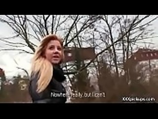 Cutie amateur european slut seduces tourist dor a street blowjob 09