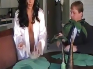 Step mom teases her boy