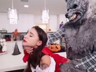 grey wolf bangs little red riding hood kharlie stone as af she is bitchwolf