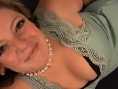 A Woman that is chubby gets her tits and pussy fucked