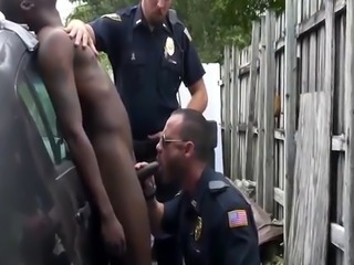 Hot gay cops with big dicks porn movie Serial Tagger gets caught in th