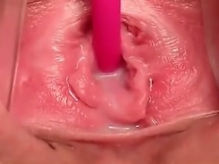 Close up pussy masturbation