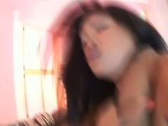 Asian slut from Hawaii Kea Kulani gets her twat licked by black stud