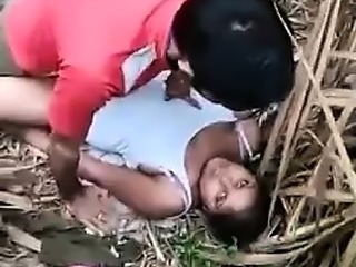 Two desi girl in jungle fuck with friends