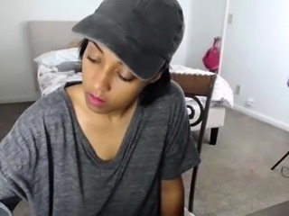 Amateur ebony toying pussy and asshole orgasm