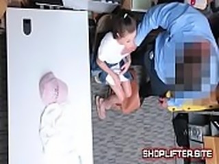 Desperate Shoplifting Girl Blowjob On Spy-Cam