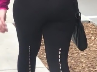 Fat Ass In Leggings