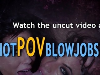 Pov skank throating dick