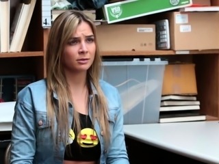Slutty blonde teen nailed