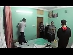 Transgender gangbanged by 3 local boys