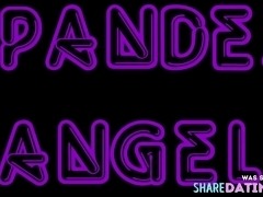 Spandex Angel - Thick cum on spandex catsuit