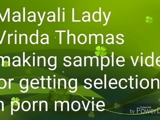 Malayali Girl Vrinda&#039;s sample video