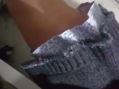 Bajo falda pijama muy corta