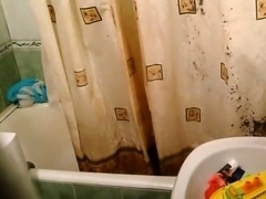Amazing filthy Bath hidden cam