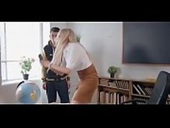 Naughty Jordi fucked by MILF teacher