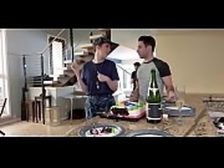 Redhead armywife fucks her stepson