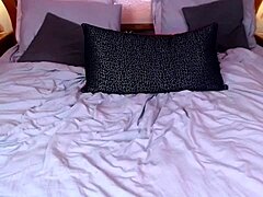 Provoking blonde teen fingering her shaved pussy on webcam