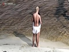 Hot girl getting fucked on the beach  free