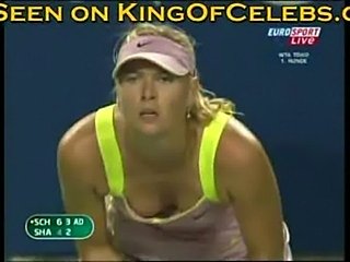 Maria sharapova downblouse in tokyo free