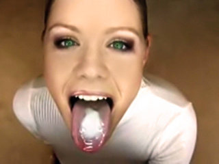 Messy Cum swallow compilation