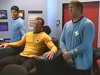 Star Trek sex parody with hot fucking