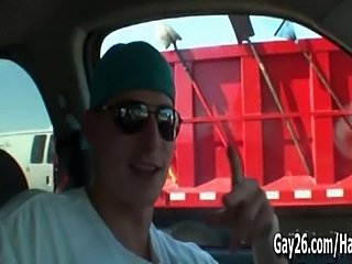 Gay Frat Streaks at another Frat House and Jerk Off inPublic Super Market