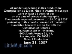 Georiga Jones Nicole Astin Massage