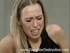 Brutal daughter destruction free