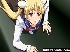 Hentai schoolgirls fucked from behind