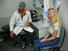 Katerina Konec and friend visit the doctor.