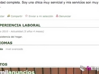 Cuban lady offers herself for 'cleaning services' to Jordi