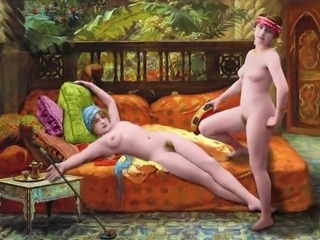  Miss Fernande&amp;#039;s Harem Tour  - Erotic Fotomontage