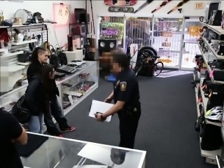 Two hot bitches rob a shop gets caught