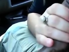 Getting A Blowjob In The Car Close Up