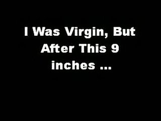 I was ass virgin 